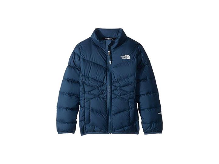 The North Face Kids Andes Down Jacket (little Kids/big Kids) (blue Wing Teal) Girl's Coat