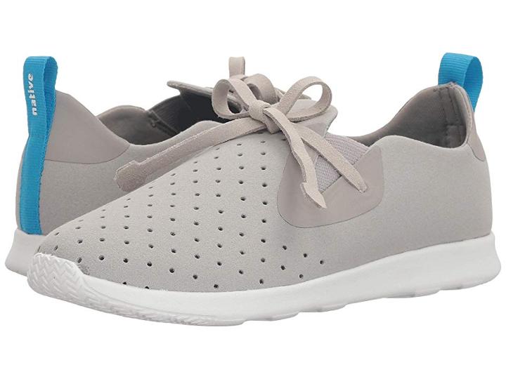 Native Kids Shoes Apollo Moc (little Kid/big Kid) (pigeon Grey/shell White) Kid's Shoes