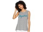 The Original Retro Brand Sleeveless Mocktwist Staycation Tank Top (mocktwist Heather Grey) Women's Sleeveless
