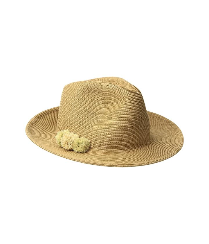 Hat Attack Fine Braid Fedora (toast/neutral) Fedora Hats