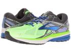 Brooks Ravenna 7 (green Gecko/electric Brooks Blue/anthracite) Men's Shoes