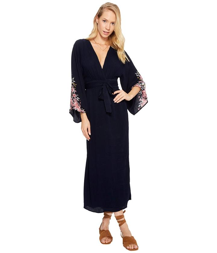 Billabong Robe Life Dress (deep Sea) Women's Dress