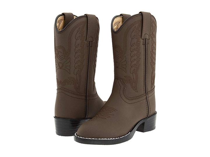 Durango Kids Bt804 (toddler/little Kid) (brown Embossed) Cowboy Boots
