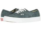 Vans Authentictm ((pig Suede) Stormy Weather/true White) Skate Shoes