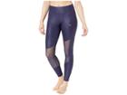 Puma Always On Graphic 7/8 Tights (peacoat/emboss) Women's Casual Pants