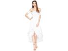 Lucy Love Portrait Dress (white) Women's Dress
