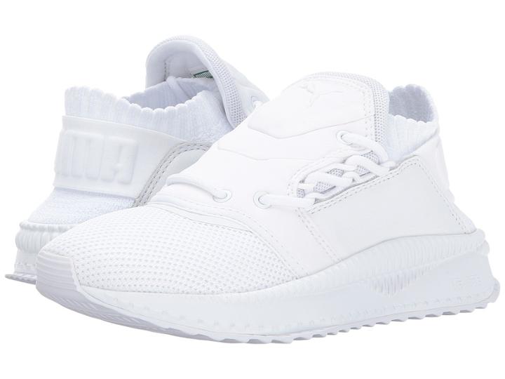 Puma Kids Tsugi Shinsei (big Kid) (puma White/puma White/puma White) Boys Shoes