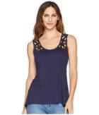 Rock And Roll Cowgirl Tank Top 49-6719 (steel) Women's Sleeveless
