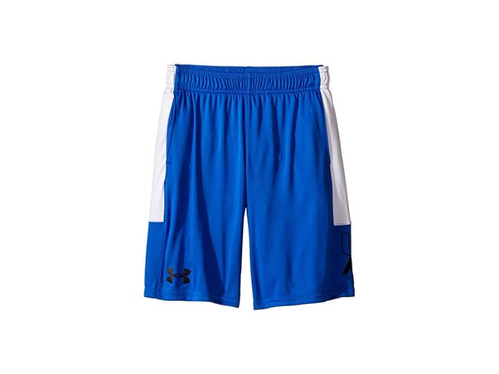 Under Armour Kids Instinct Shorts (big Kids) (ultra Blue/white) Boy's Shorts
