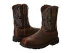 Ariat Sierra Wide Square Toe Puncture Resistant Steel Toe (earth /black Crunch) Cowboy Boots