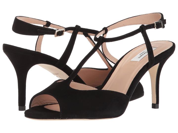 L.k. Bennett Quinn (black Suede) Women's Dress Sandals