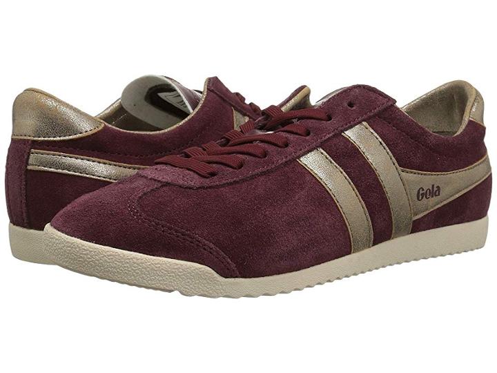 Gola Bullet Mirror (burgundy/gold) Women's Shoes