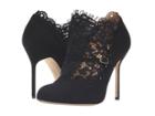 Marchesa Libby (black Suede/black Lace) Women's Shoes