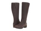 Hush Puppies Polished Overton (dark Brown Wp Leather) Women's Boots