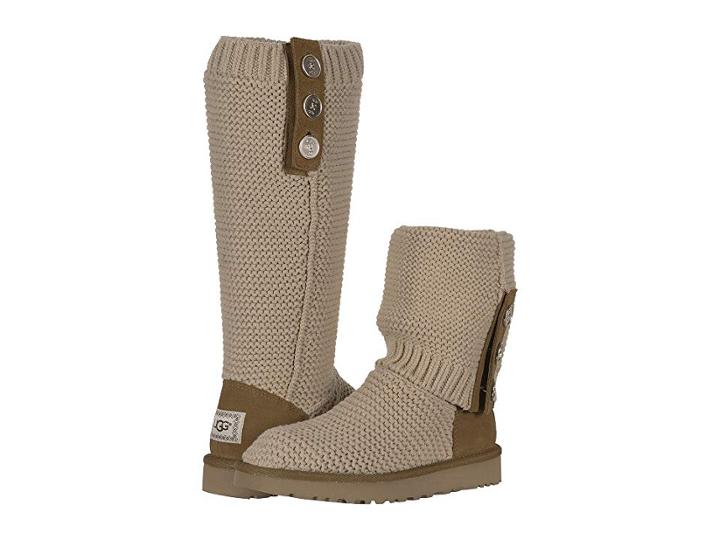 Ugg Purl Cardy Knit (cream) Women's Pull-on Boots