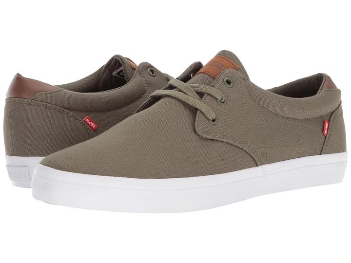 Globe Winslow (burnt Olive Canvas) Men's Skate Shoes