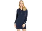 Juicy Couture Textured Dress With Hood (regal) Women's Dress