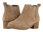 Toms Kids Esme (little Kid/big Kid) (desert Taupe Suede) Girl's Shoes