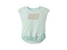Nike Kids Dri-fit Modern Twofer (little Kids) (carli Blue) Girl's Clothing