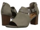 Clarks Deva Valeria (sage Nubuck) Women's Toe Open Shoes