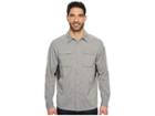Mountain Hardwear Canyon Protm Long Sleeve Top (manta Grey) Men's Long Sleeve Button Up
