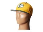 New Era Nfl Two-tone Team Green Bay Packers (dark Yellow) Baseball Caps
