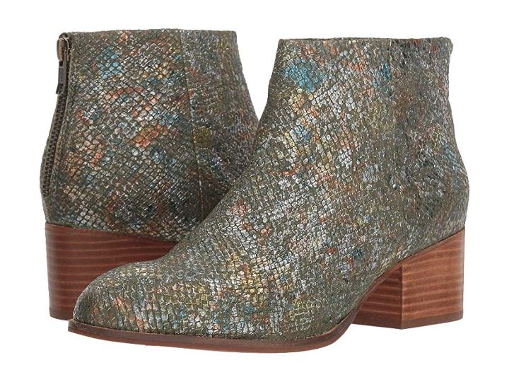 Seychelles Floodplain Bootie (green Multi Exotic) Women's Boots