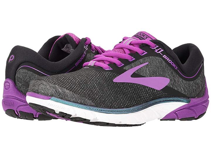 Brooks Purecadence 7 (black/purple/multi) Women's Running Shoes