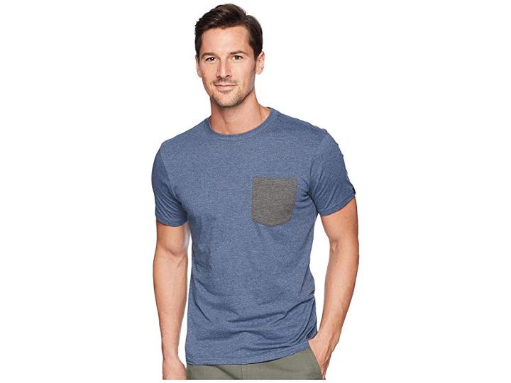 Prana Prana Pocket (denim Heather) Men's T Shirt