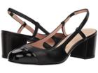 French Sole Baton (black Napa/black Patent) Women's Shoes