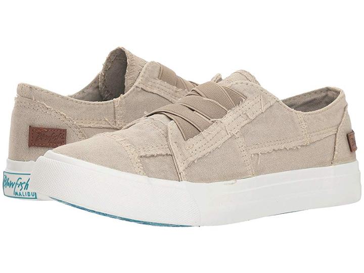 Blowfish Marley (birch Colorwashed Canvas) Women's Flat Shoes