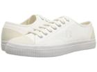Fred Perry Hughes Canvas (snow White) Men's  Shoes