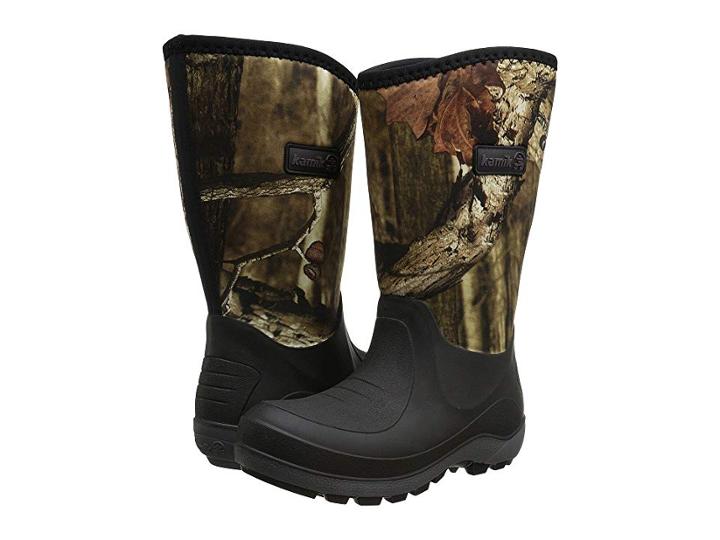 Kamik Kids Bluster (little Kid/big Kid) (camouflage) Boys Shoes