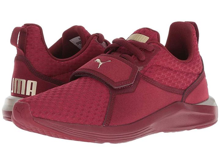 Puma Prodigy Vt (pomegranate/metallic Gold) Women's Shoes