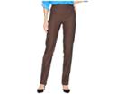 Tribal Century Stretch Pull-on Pants (coffee) Women's Casual Pants