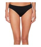 Laundry By Shelli Segal Solid Basic Bikini Bottom (black) Women's Swimwear