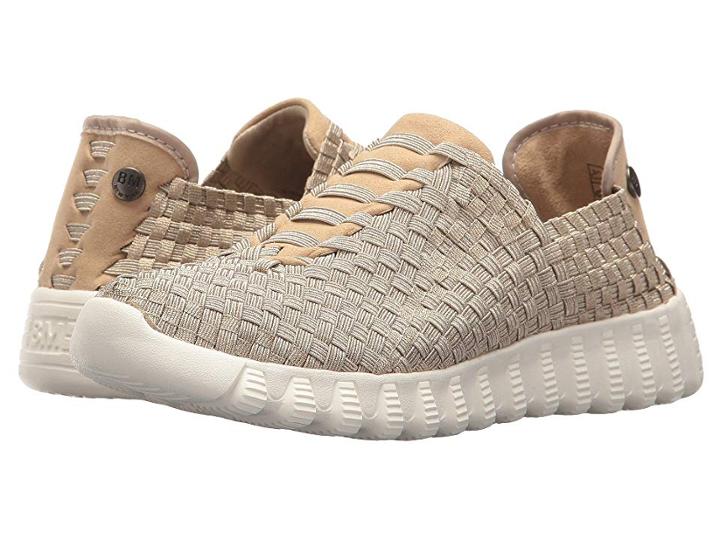 Bernie Mev. Zip Vivaldi (light Gold/cream Sole) Women's Lace Up Casual Shoes