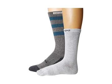 Injinji Liner Hiker (denim) Men's Crew Cut Socks Shoes
