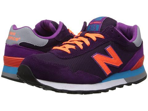 New Balance Classics Wl515 (purple/orange) Women's Classic Shoes