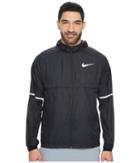 Nike Shield Hooded Running Jacket (black) Men's Coat