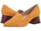Sole / Society Mavis (rusted Gold Cow Split Suede) High Heels