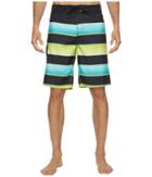 Billabong All Day Originals Stripe Boardshorts (aqua) Men's Swimwear
