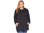 Columbia Plus Size Weekend Wanderertm Tunic (black) Women's Long Sleeve Pullover