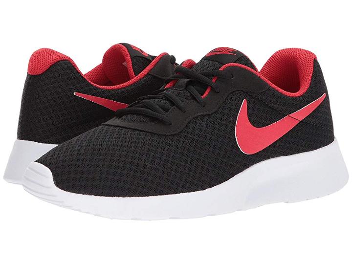 Nike Tanjun (black/university Red/white) Men's Running Shoes