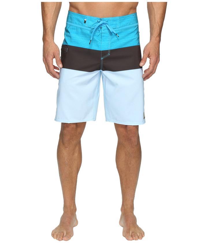 Quiksilver Everyday Blocked Vee 20 Boardshorts (blue Danube) Men's Swimwear