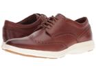 Cole Haan Grand Tour Wing Ox (woodbury Leather/ivory) Men's Lace Up Wing Tip Shoes