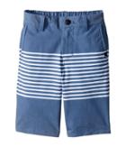 Quiksilver Kids Echo Stripe Amphibian Shorts (toddler/little Kids) (estate Blue) Boy's Shorts