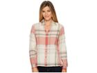 Woolrich Eco Rich Carabelle Convertible Shirt (baked Clay) Women's Long Sleeve Button Up