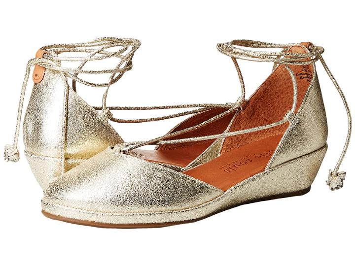 Gentle Souls By Kenneth Cole Nerissa (soft Gold) Women's Shoes
