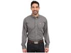 Cinch Long Sleeve Button Down Solid (gray) Men's Clothing